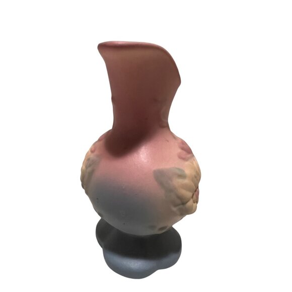 Hull Pottery Pink Magnolia 6" Vintage Vase Pitcher Creamer - Picture 3 of 6